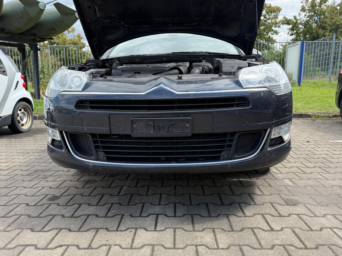 Citroen C5 original Stoßstange Stoßfänger vorn EYP Fulminatorgrau BJ10
